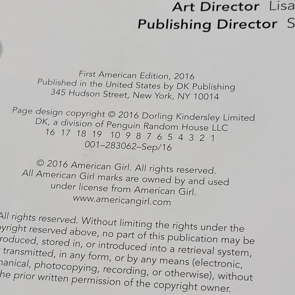 American Girl Ultimate Visual Guide Hardcover Book DK Publishing - Picture 12 of 12